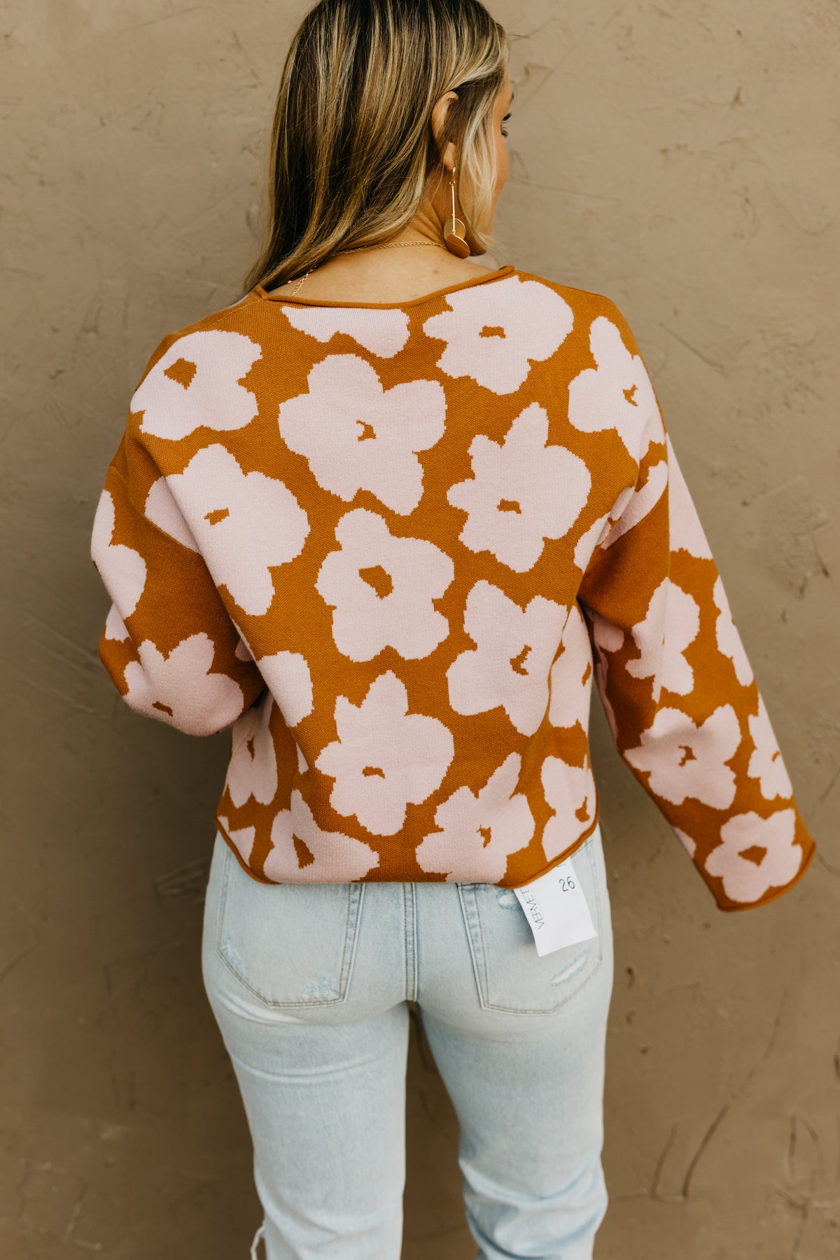 Wishlist | The Carter Floral Jacquard Sweater  - FINAL SALE