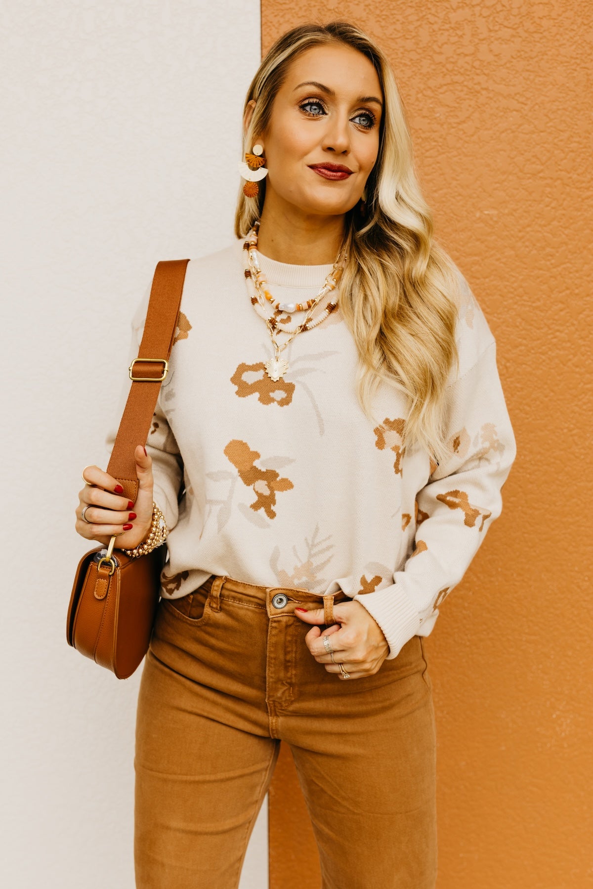 The Simon Floral Sweater
