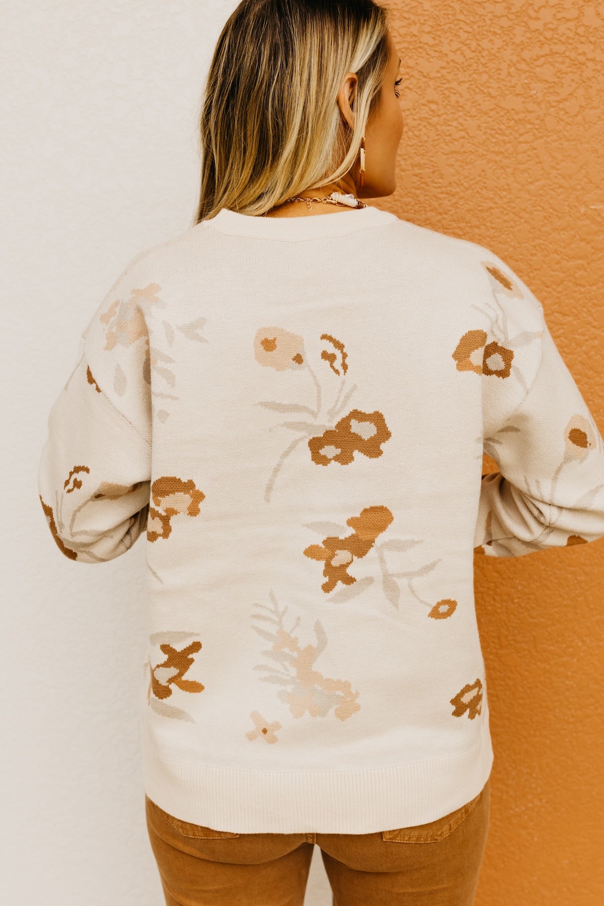 The Simon Floral Sweater