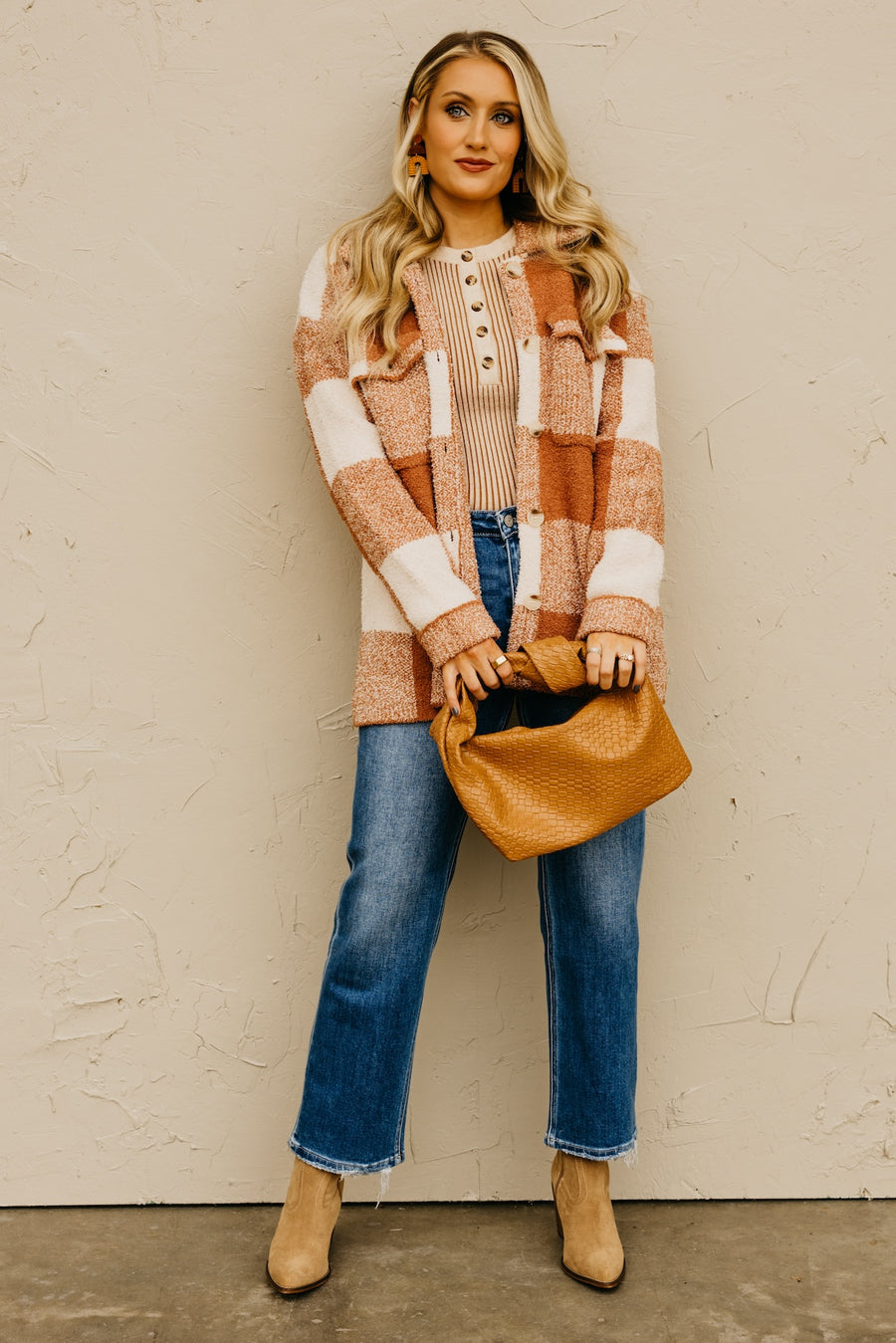 The Milan Check Pattern Shacket