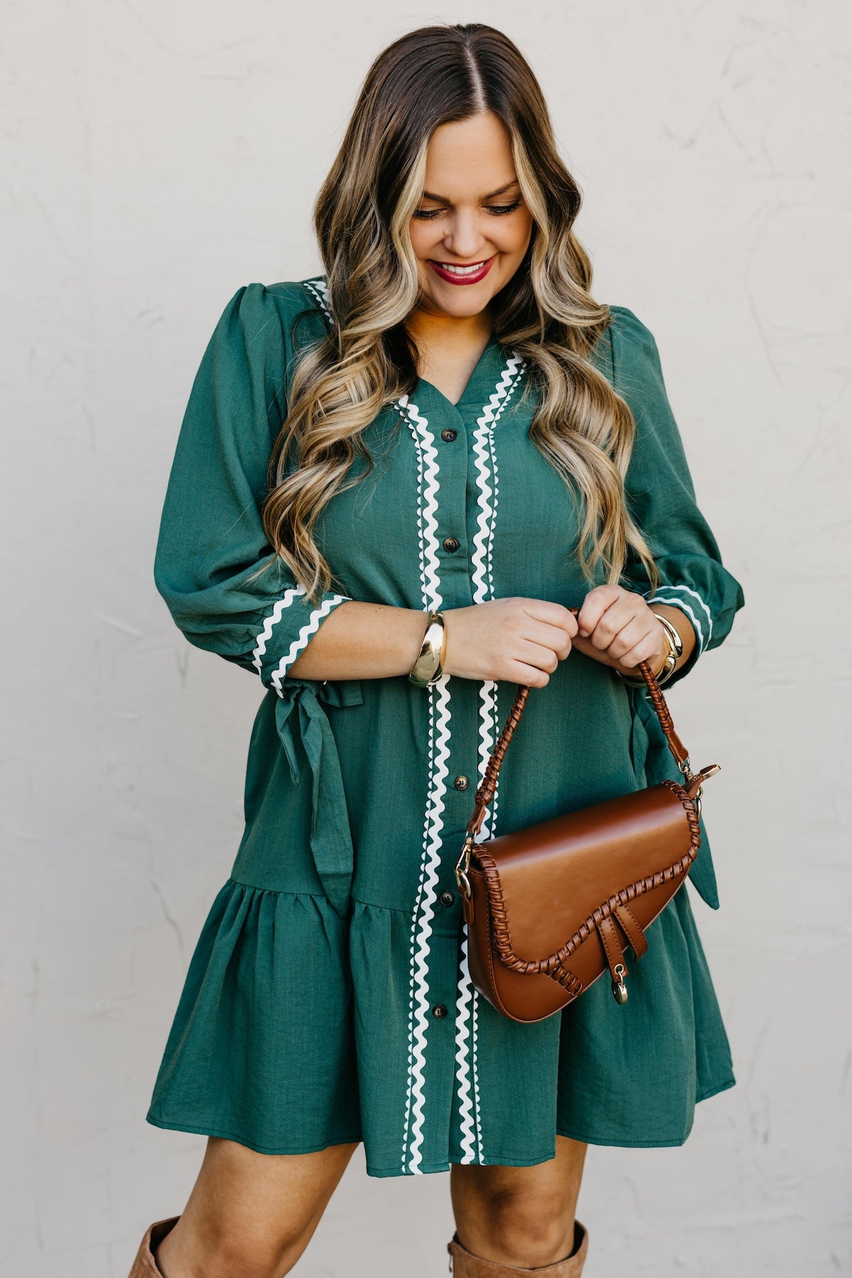 The Bobby Ric Rac Mini Dress