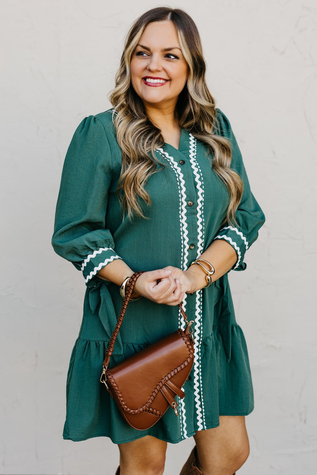 The Bobby Ric Rac Mini Dress