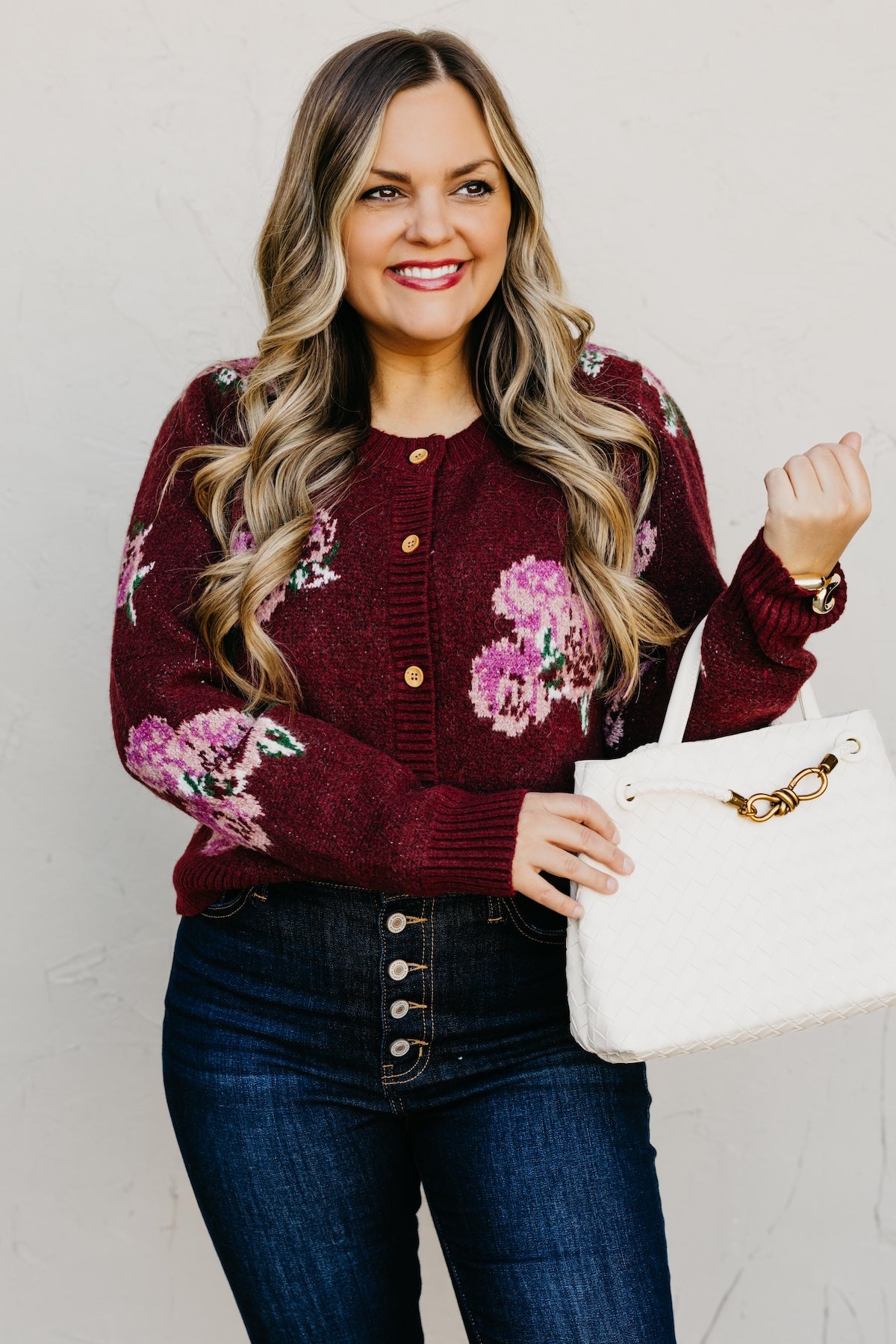 The Marlon Floral Cardigan Sweater