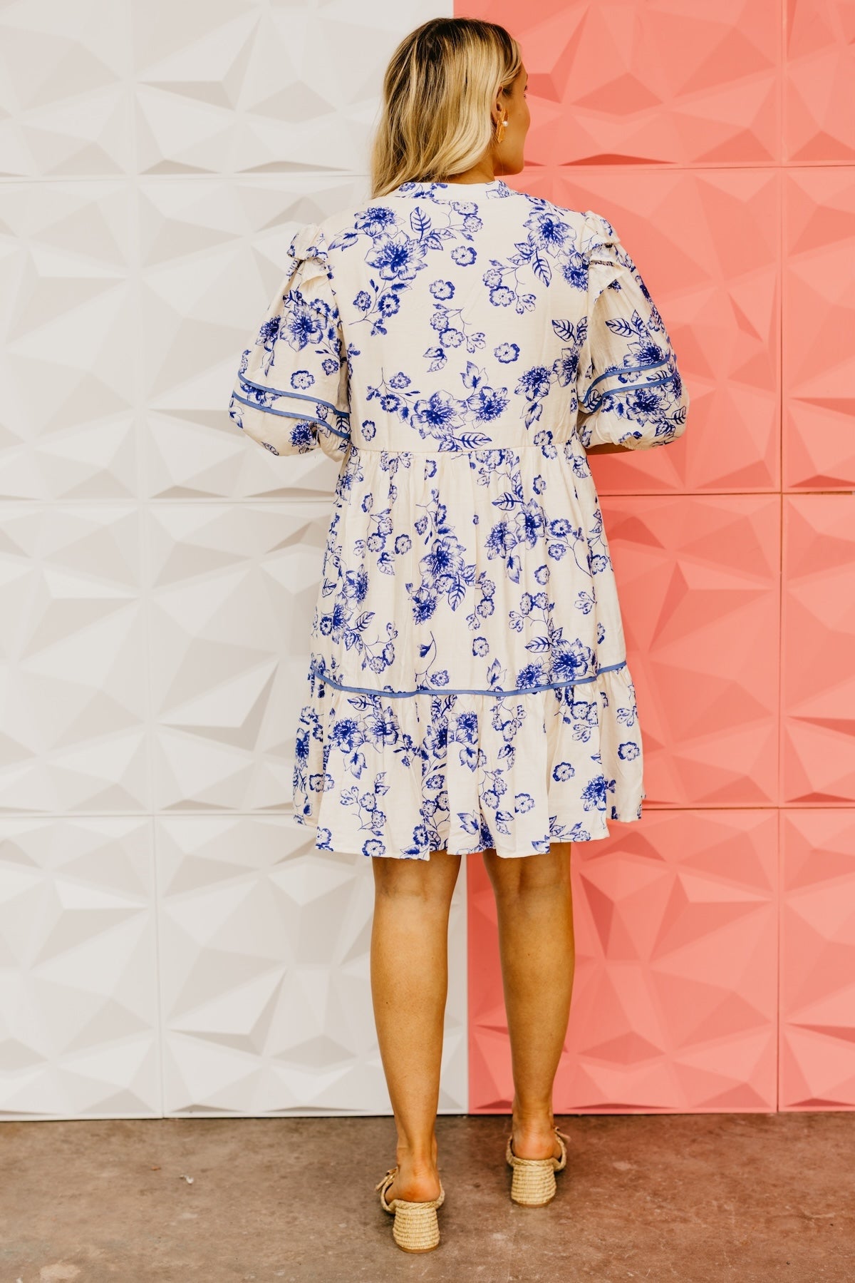 The Sterling Floral Tiered Mini Dress