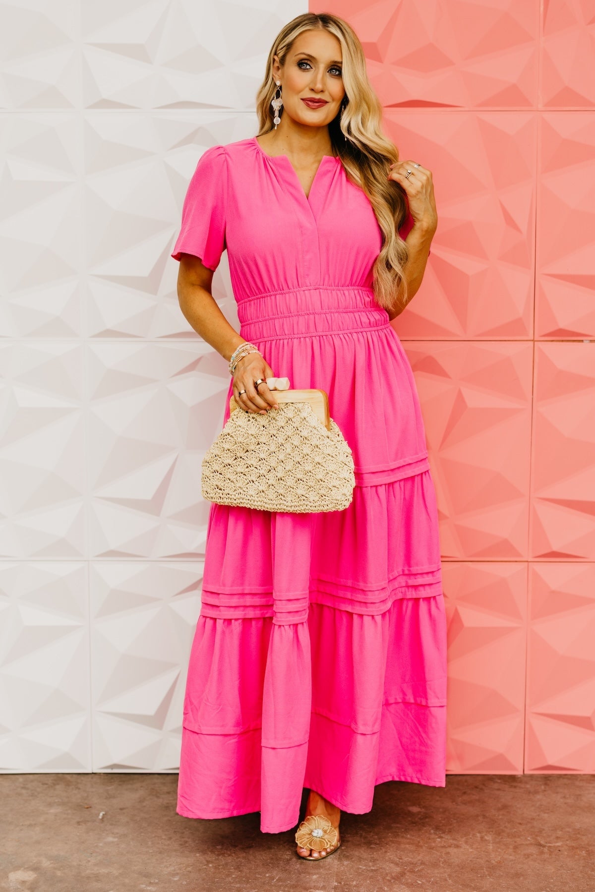 The Nico Tiered Maxi Dress