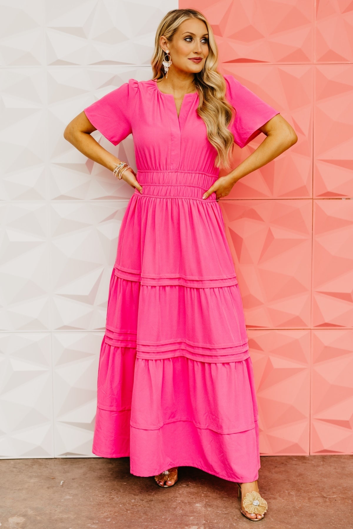 The Nico Tiered Maxi Dress