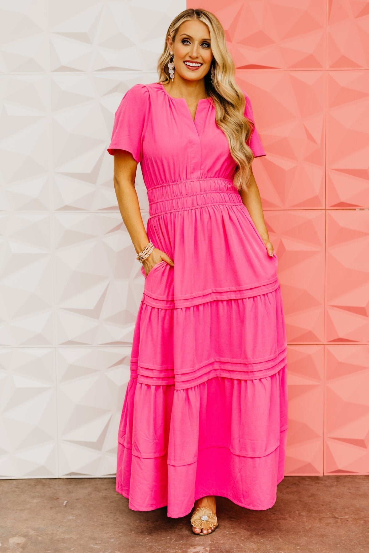 The Nico Tiered Maxi Dress