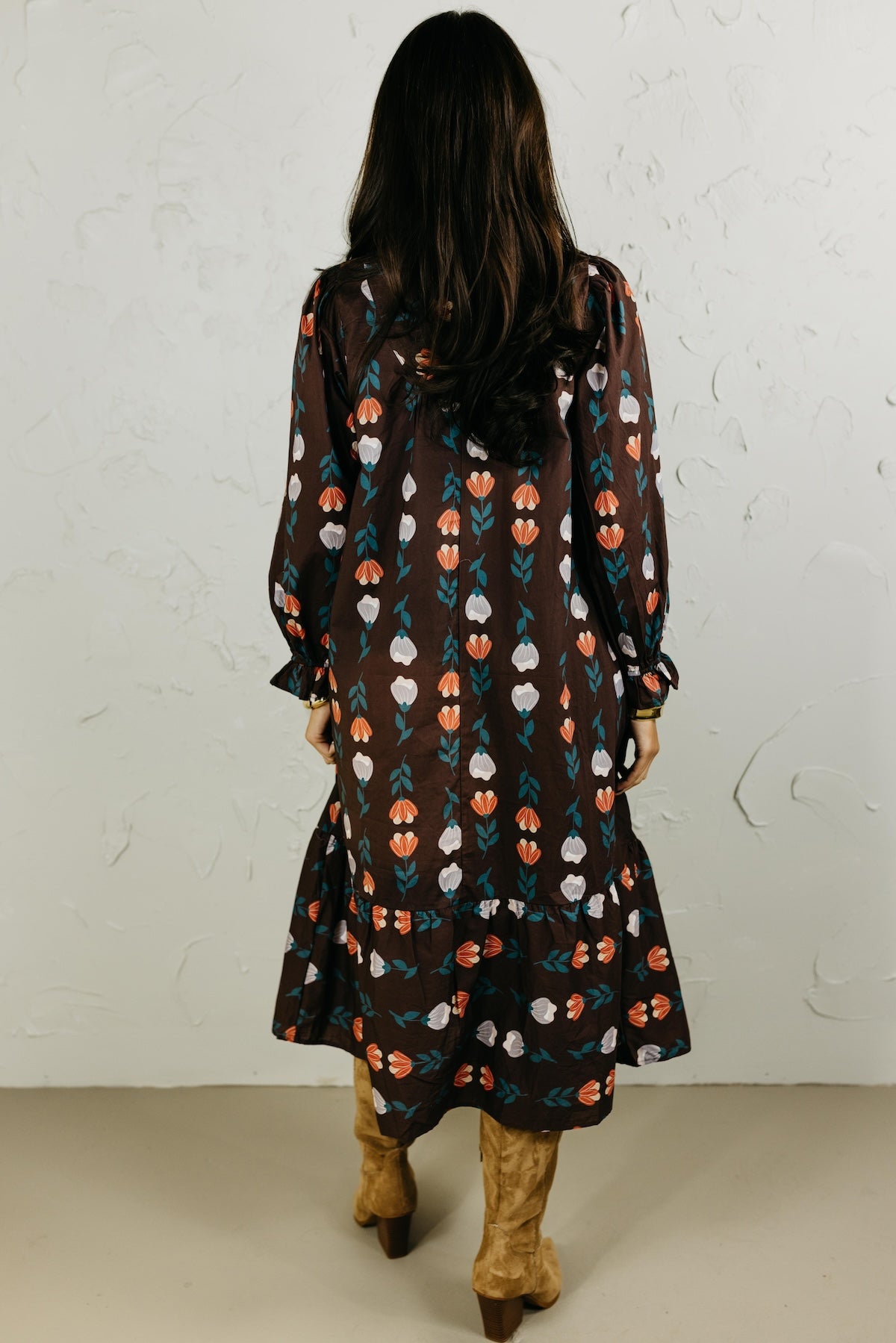 The Jayleen Floral Midi Dress