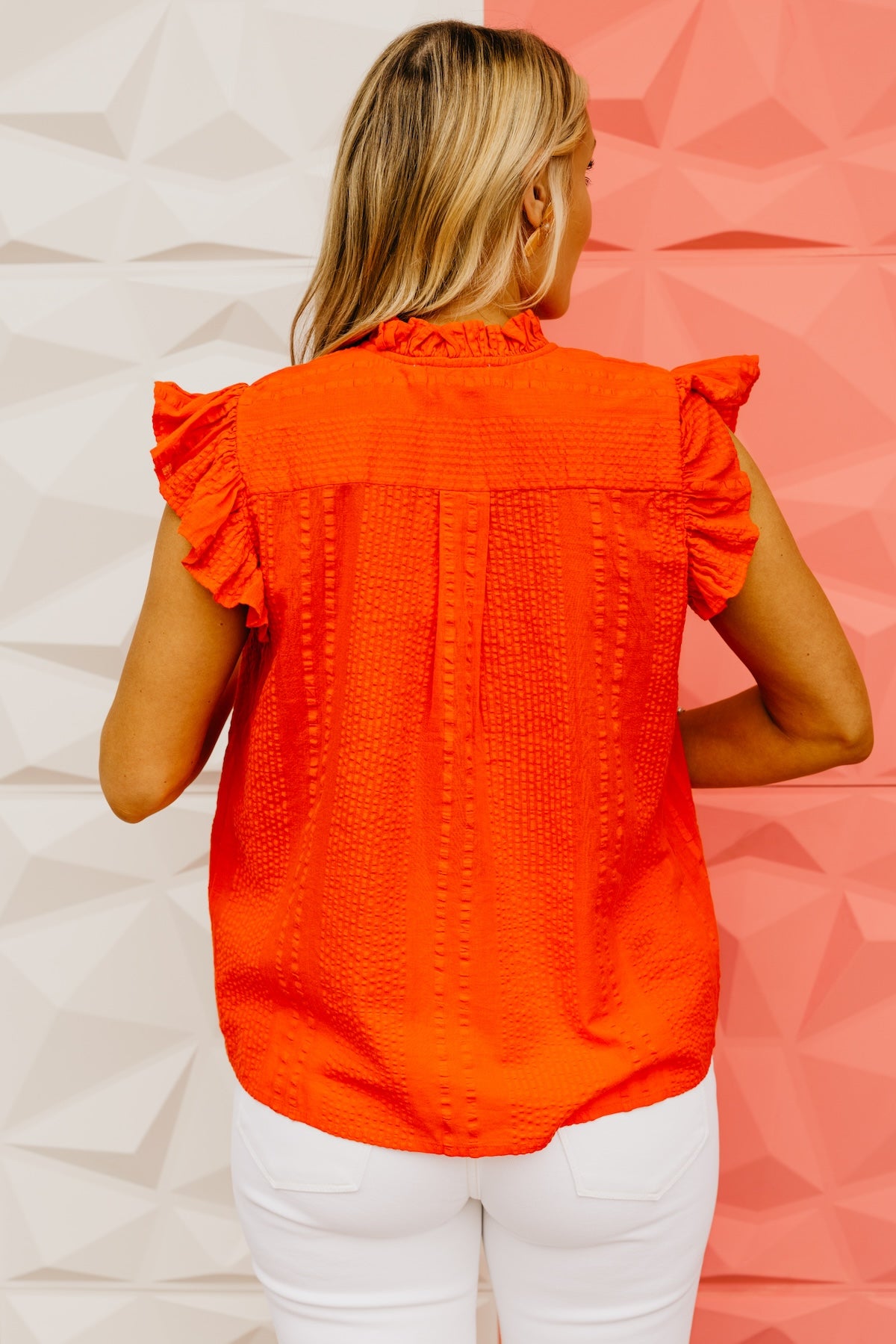The Norah Embroidered Button Down Shirt