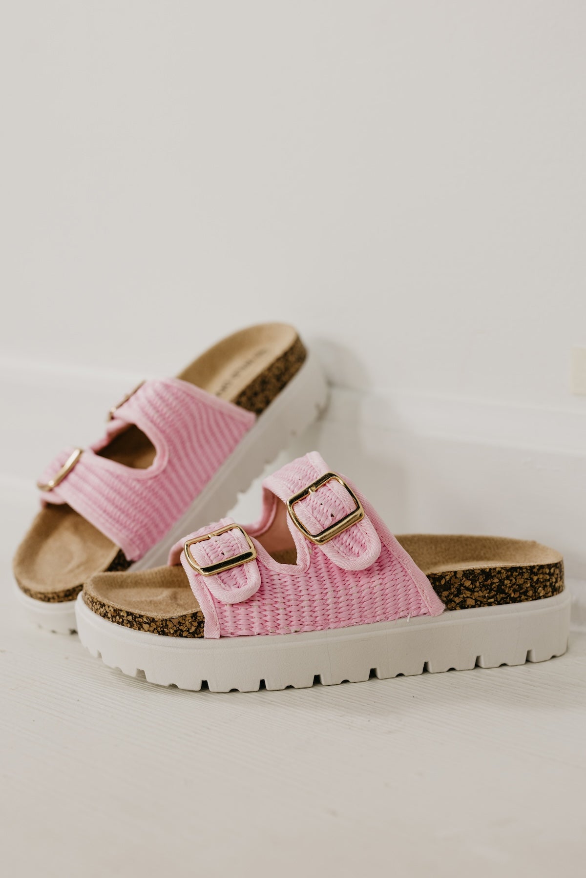 The Joonie Chunky Double Strap Sandal