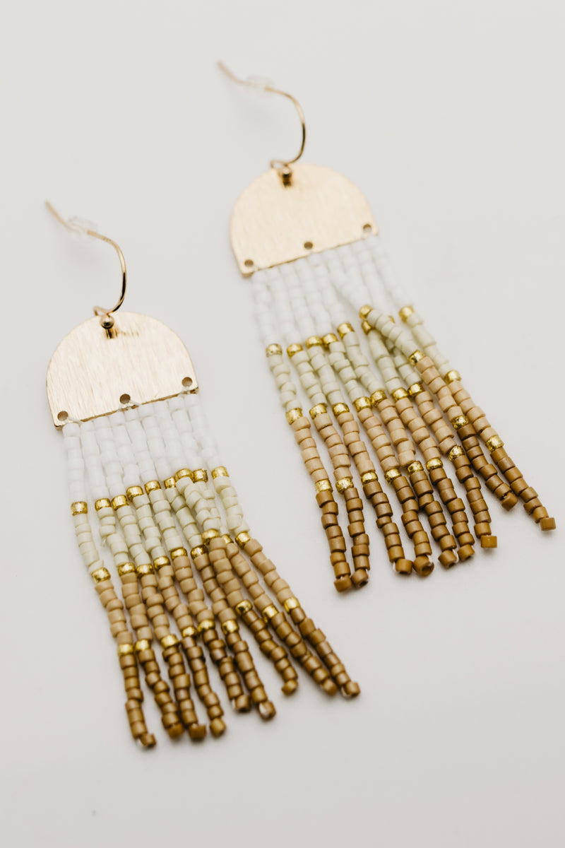 The Naomi Seed Bead Earring