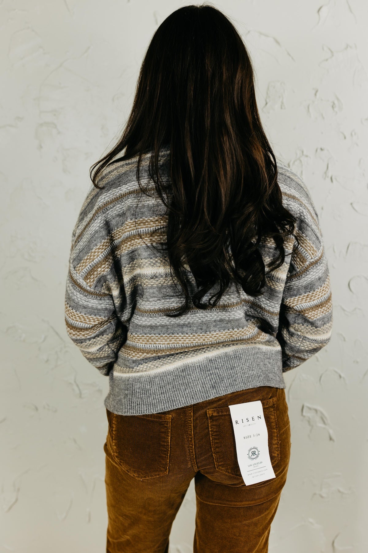 The Connie Striped Knit Sweater