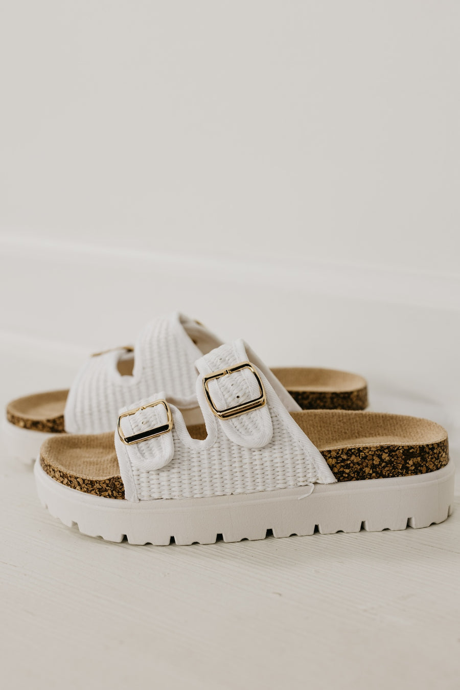 The Joonie Chunky Double Strap Sandal