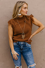 The Cristiano Fringe Detail Sweater