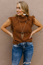 The Cristiano Fringe Detail Sweater