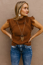 The Cristiano Fringe Detail Sweater