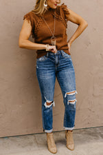 The Cristiano Fringe Detail Sweater