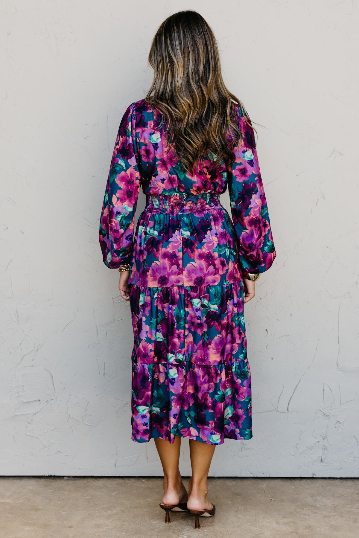 The Mistie Tiered Midi Dress