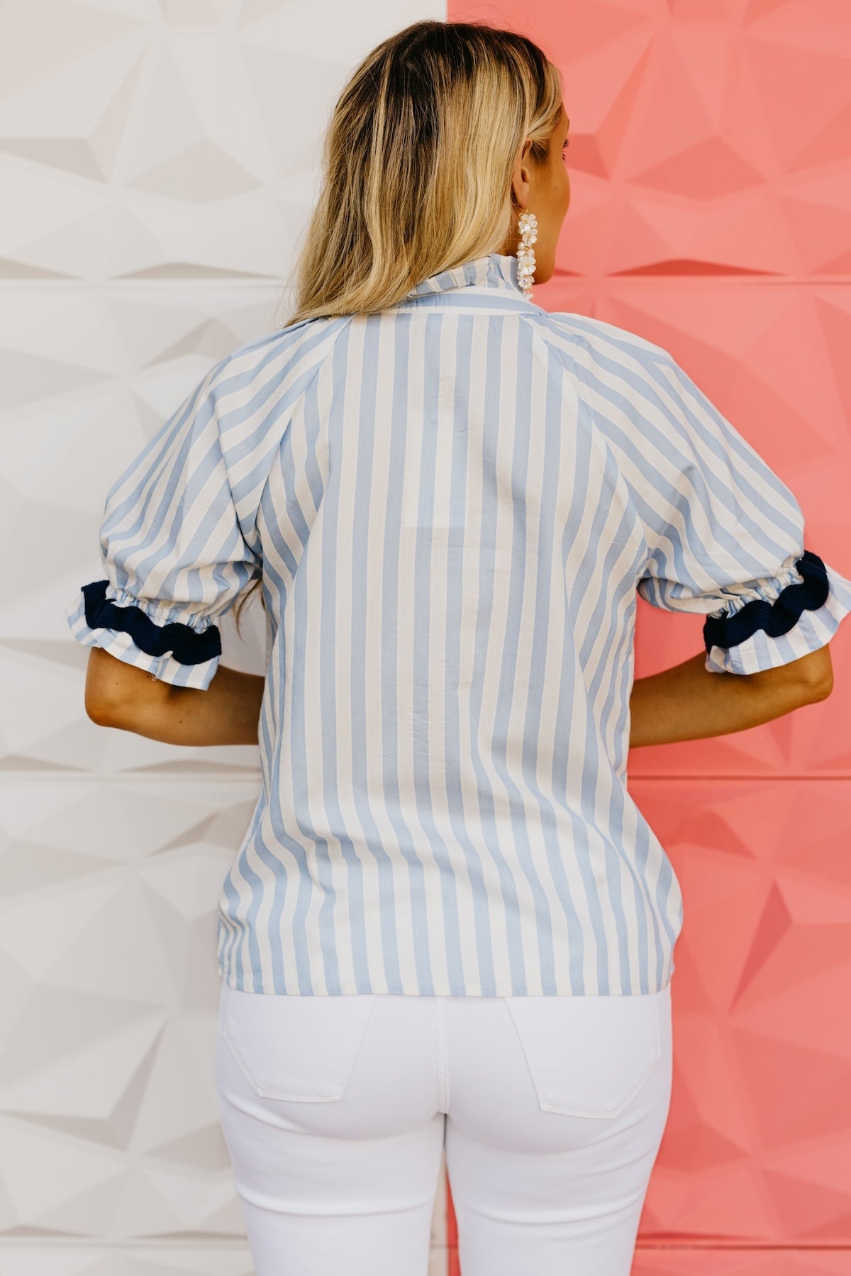 The Dexter Ric Rac Detail Top