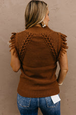The Cristiano Fringe Detail Sweater