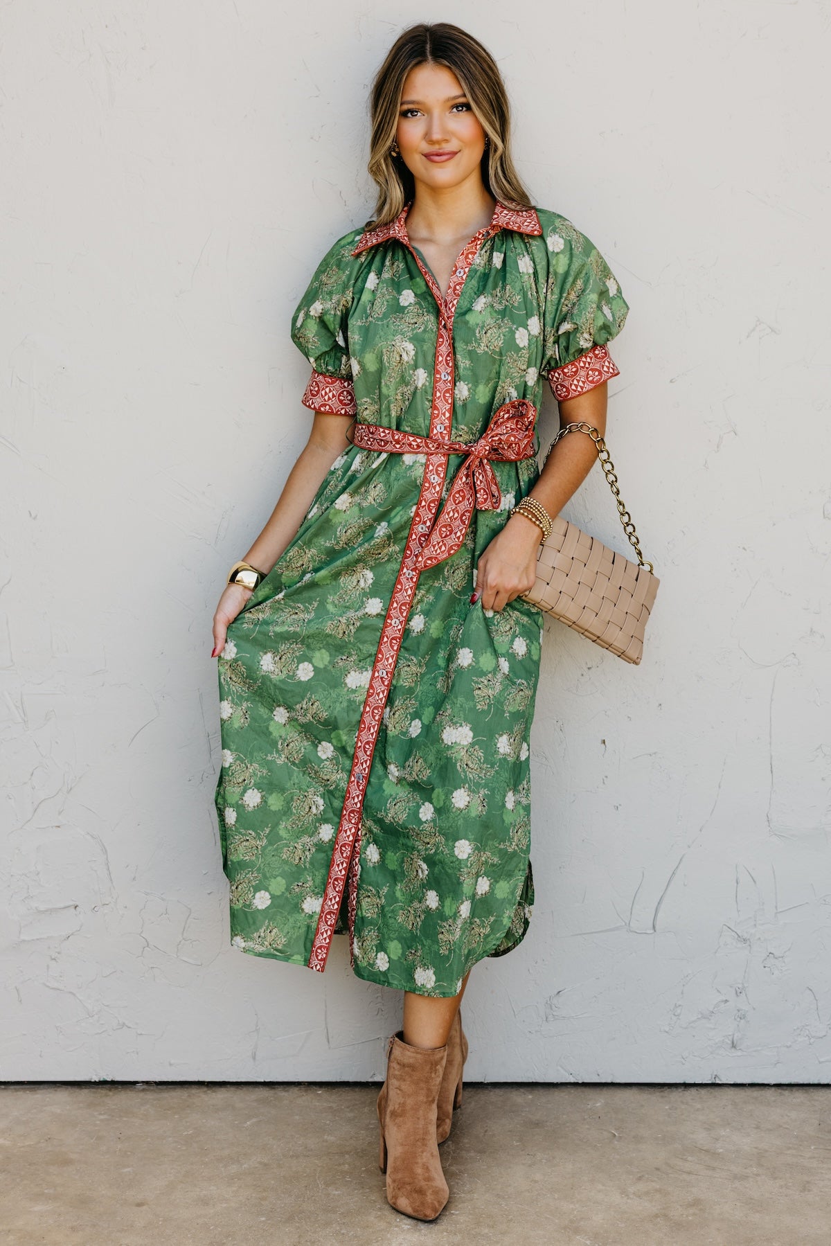 The Lukka Floral Midi Dress MOD Boutique