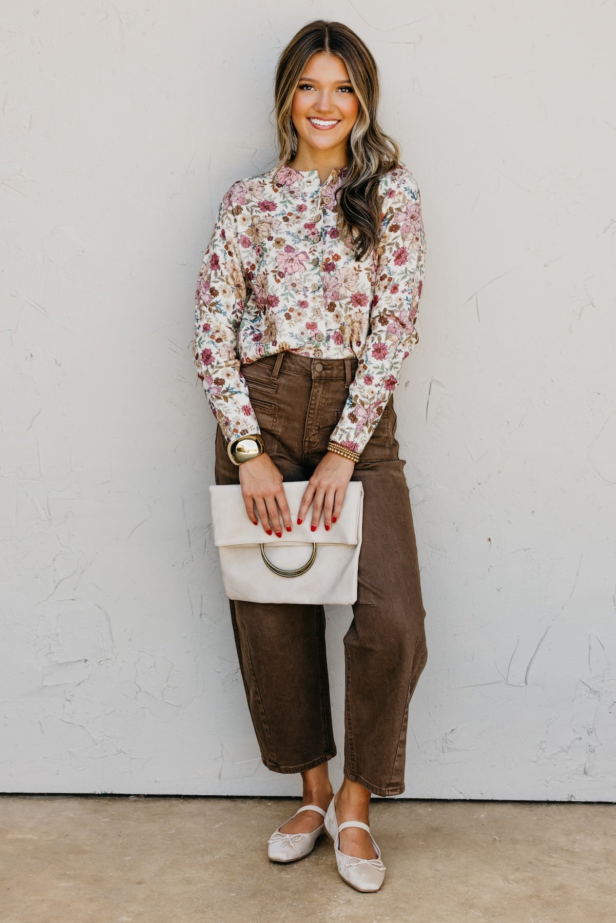 The Rhys Floral Sweater Cardigan