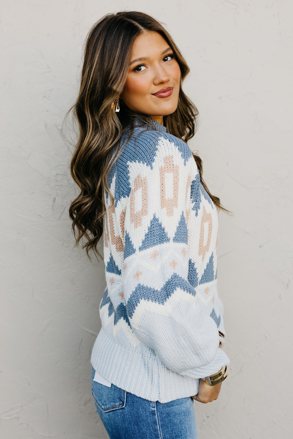 The Ramona Patterned Sweater
