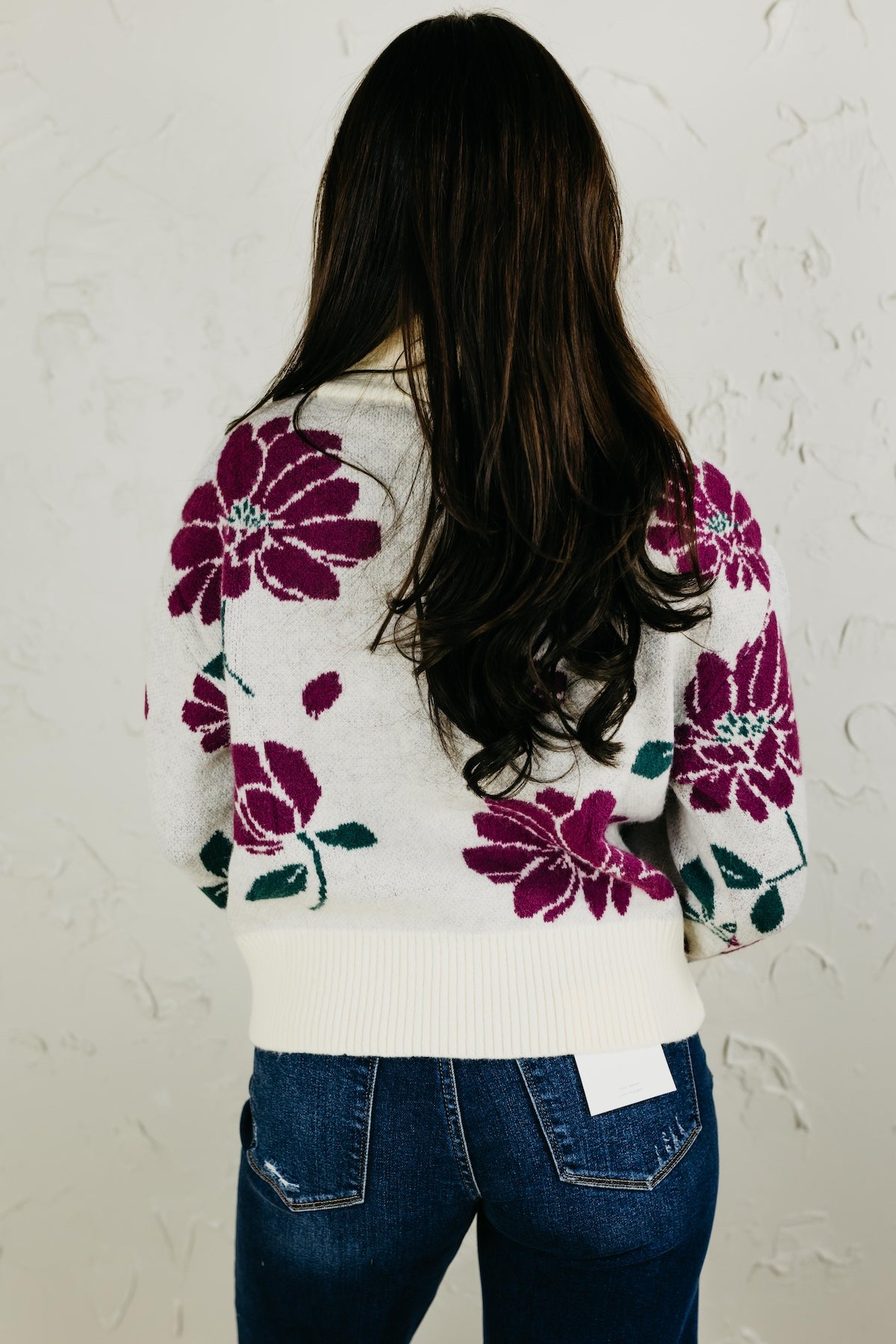 The Sandra Floral Sweater