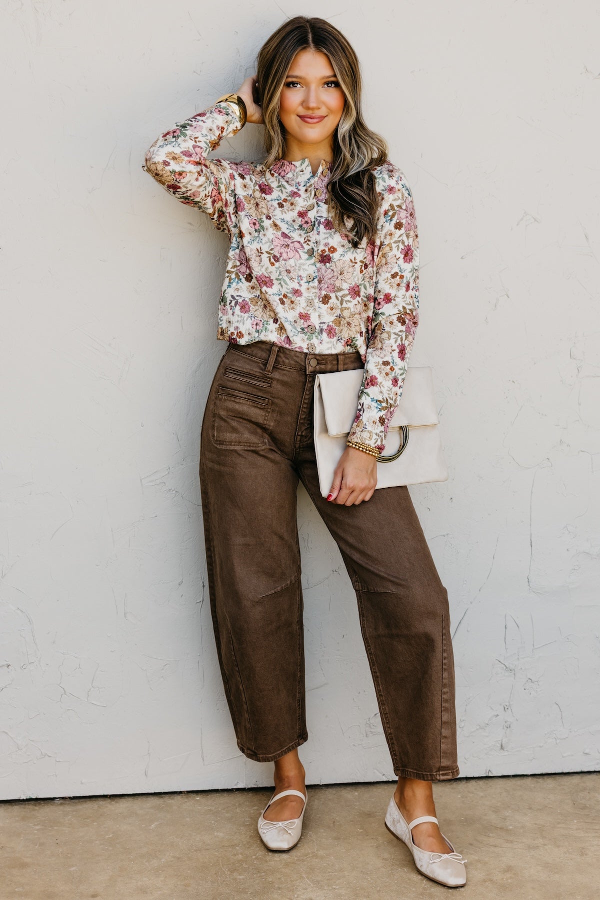 The Rhys Floral Sweater Cardigan