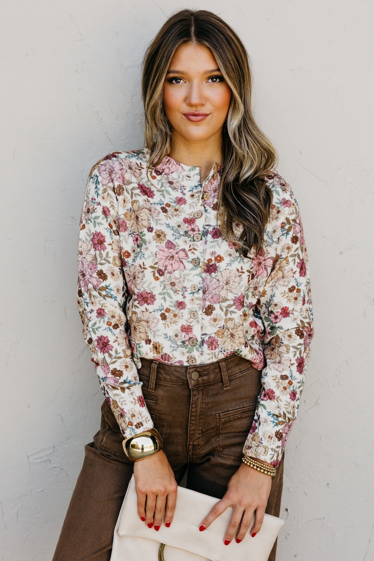 The Rhys Floral Sweater Cardigan