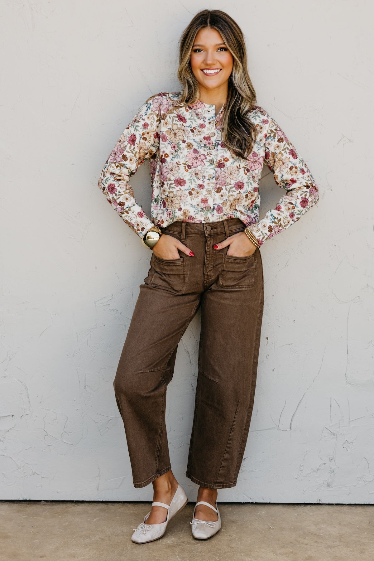 The Rhys Floral Sweater Cardigan