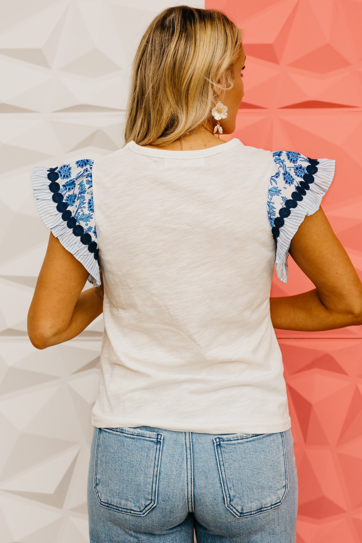 The Tyson Flutter Sleeve Top