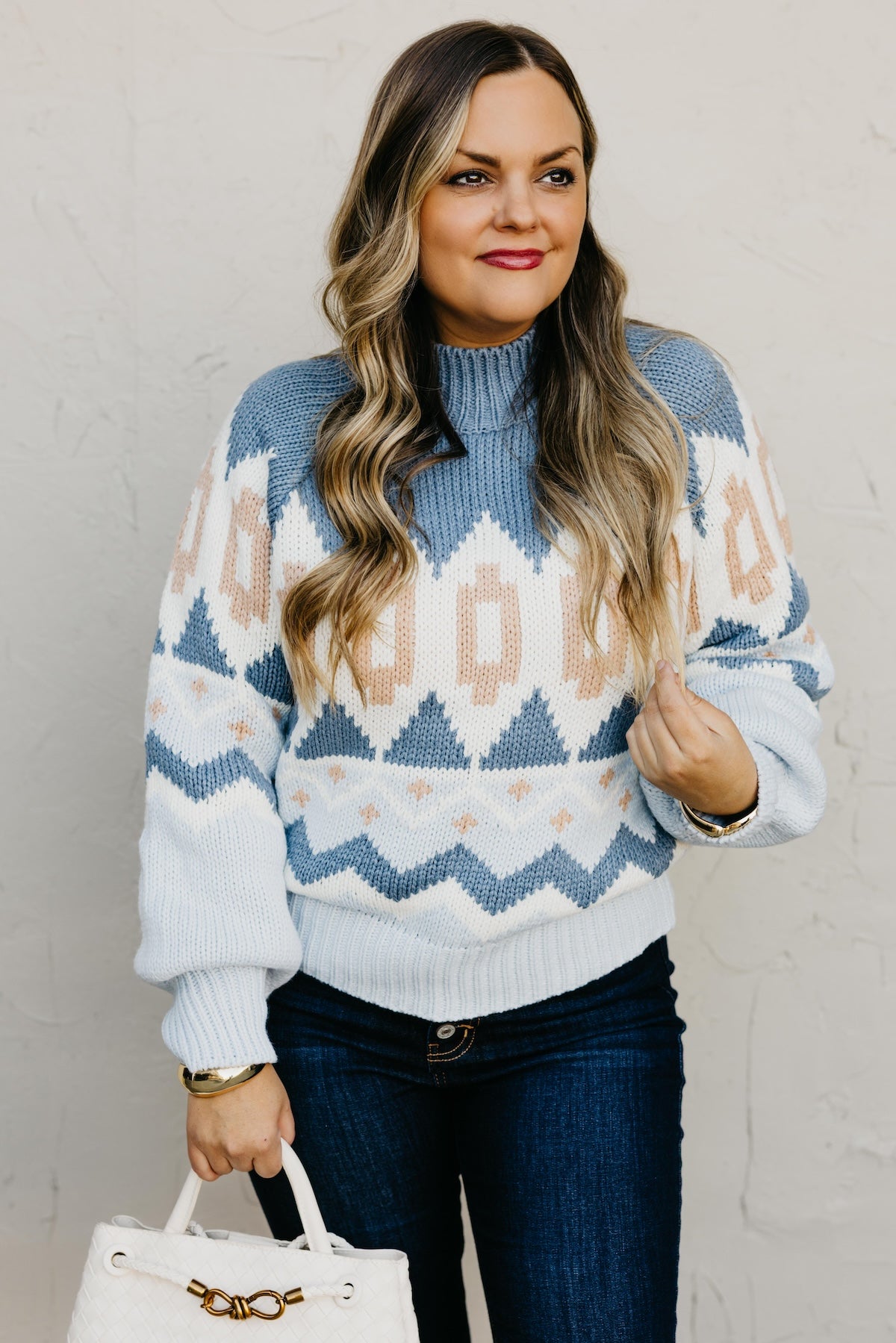 The Ramona Patterned Sweater