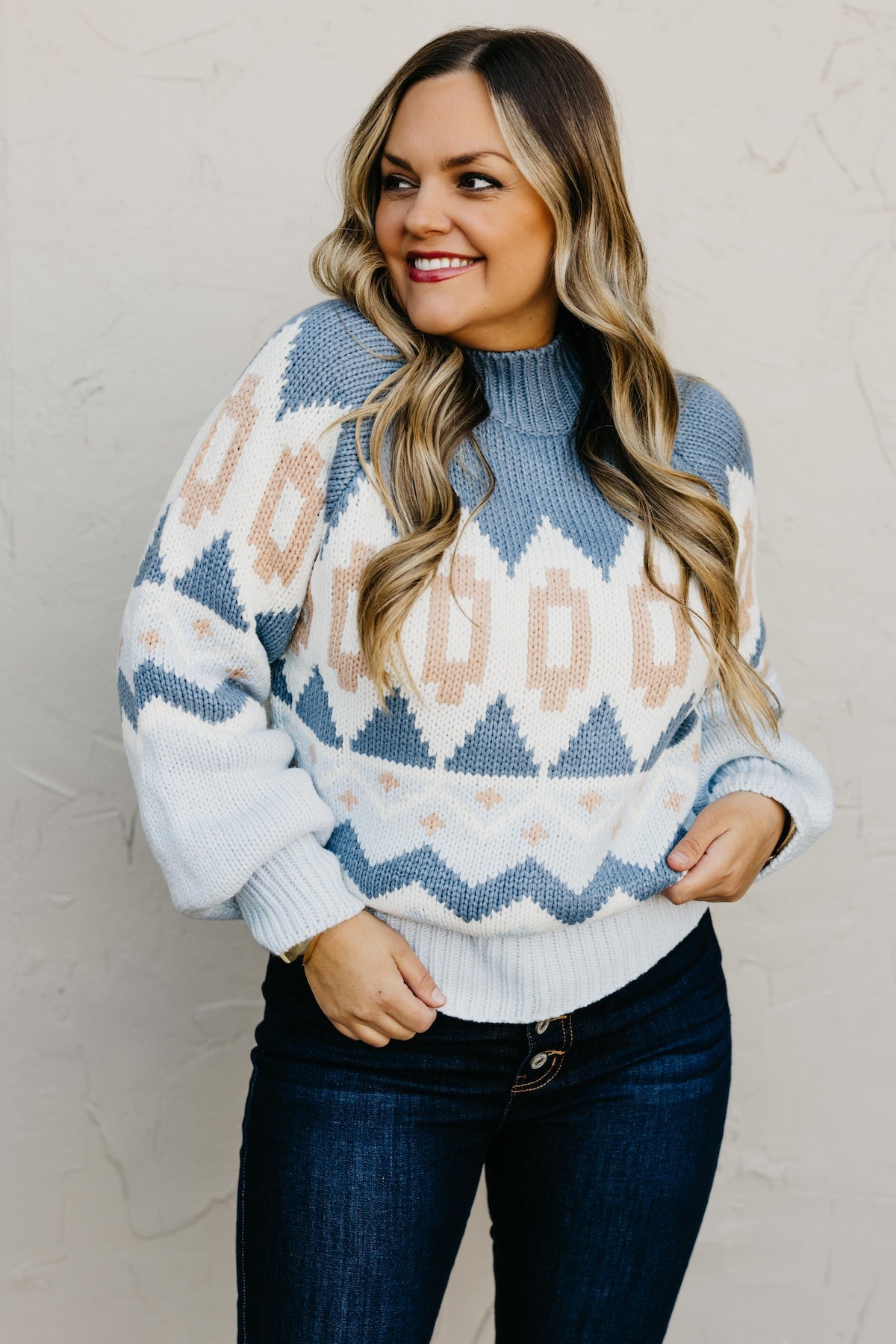 The Ramona Patterned Sweater