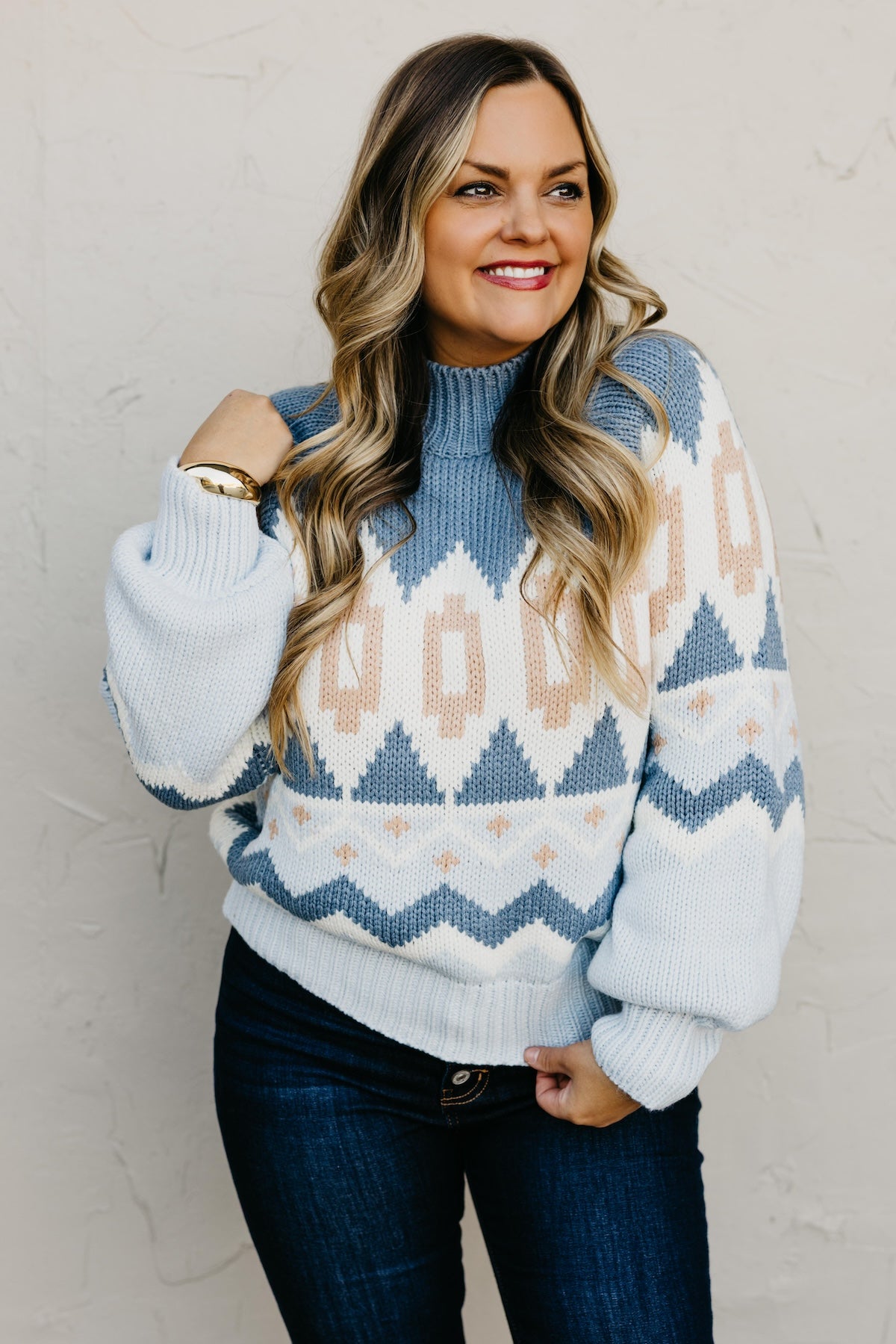 The Ramona Patterned Sweater
