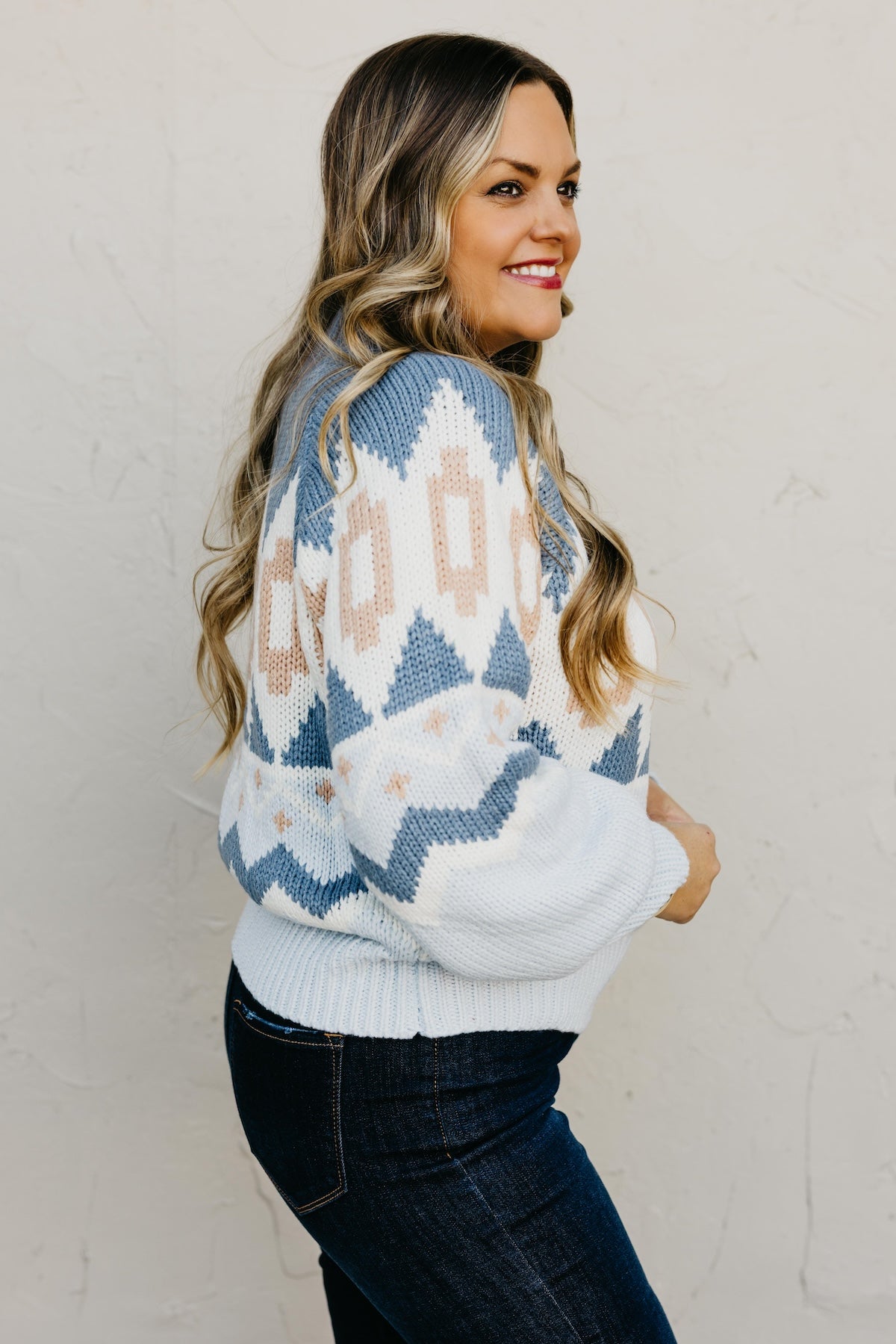 The Ramona Patterned Sweater