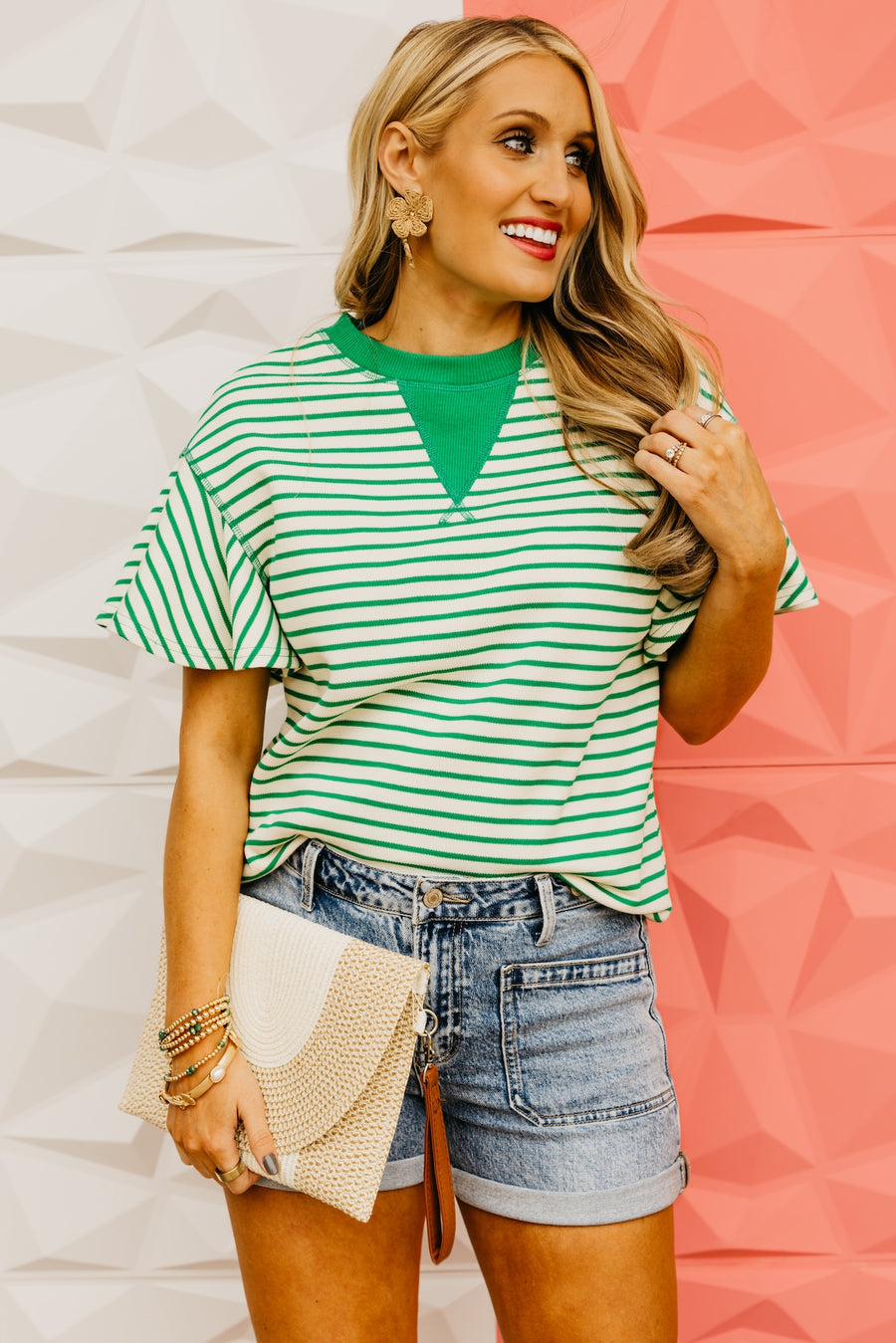 The Phoebe Ruffle Sleeve Raglan Top