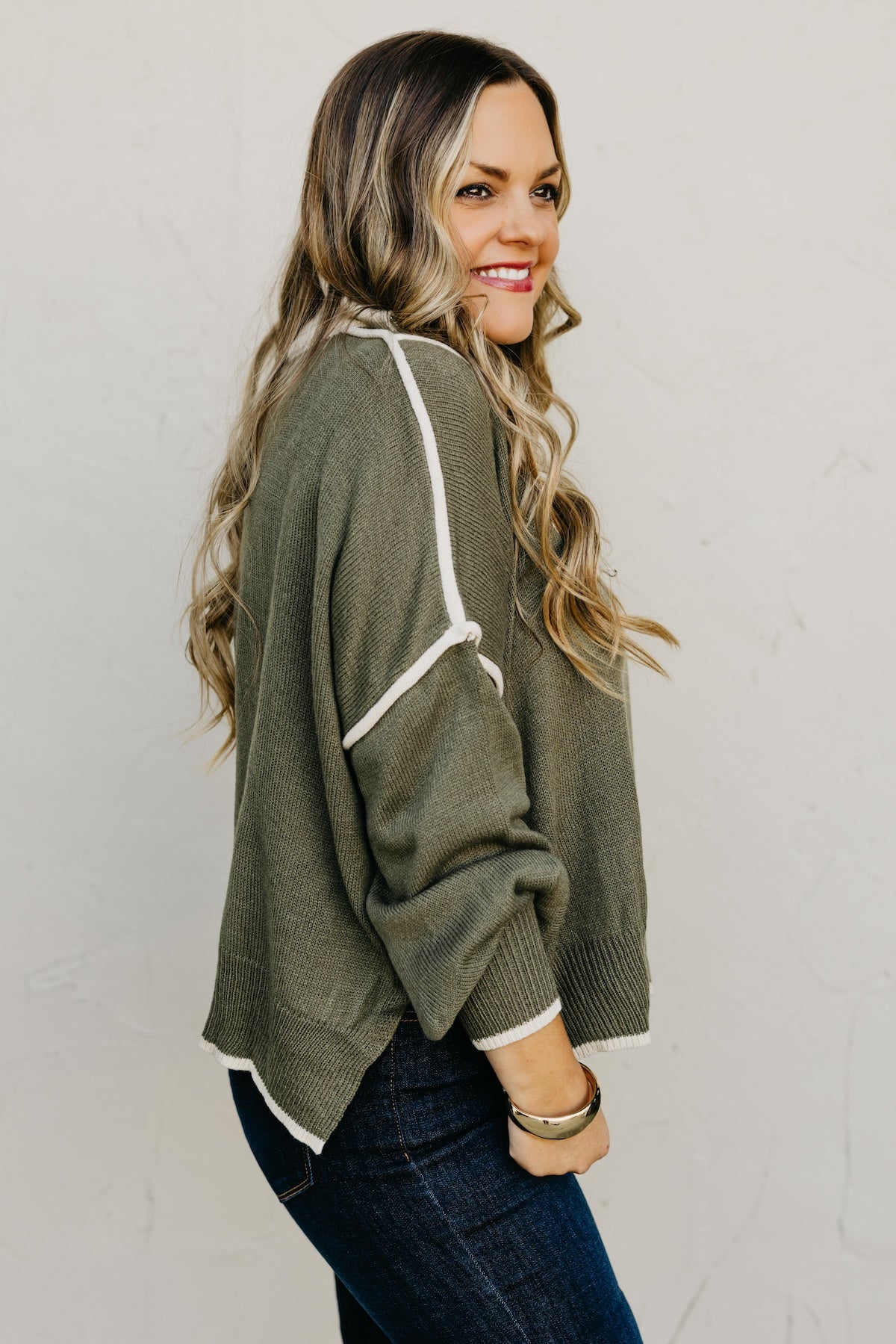The Estella Zip Sweater