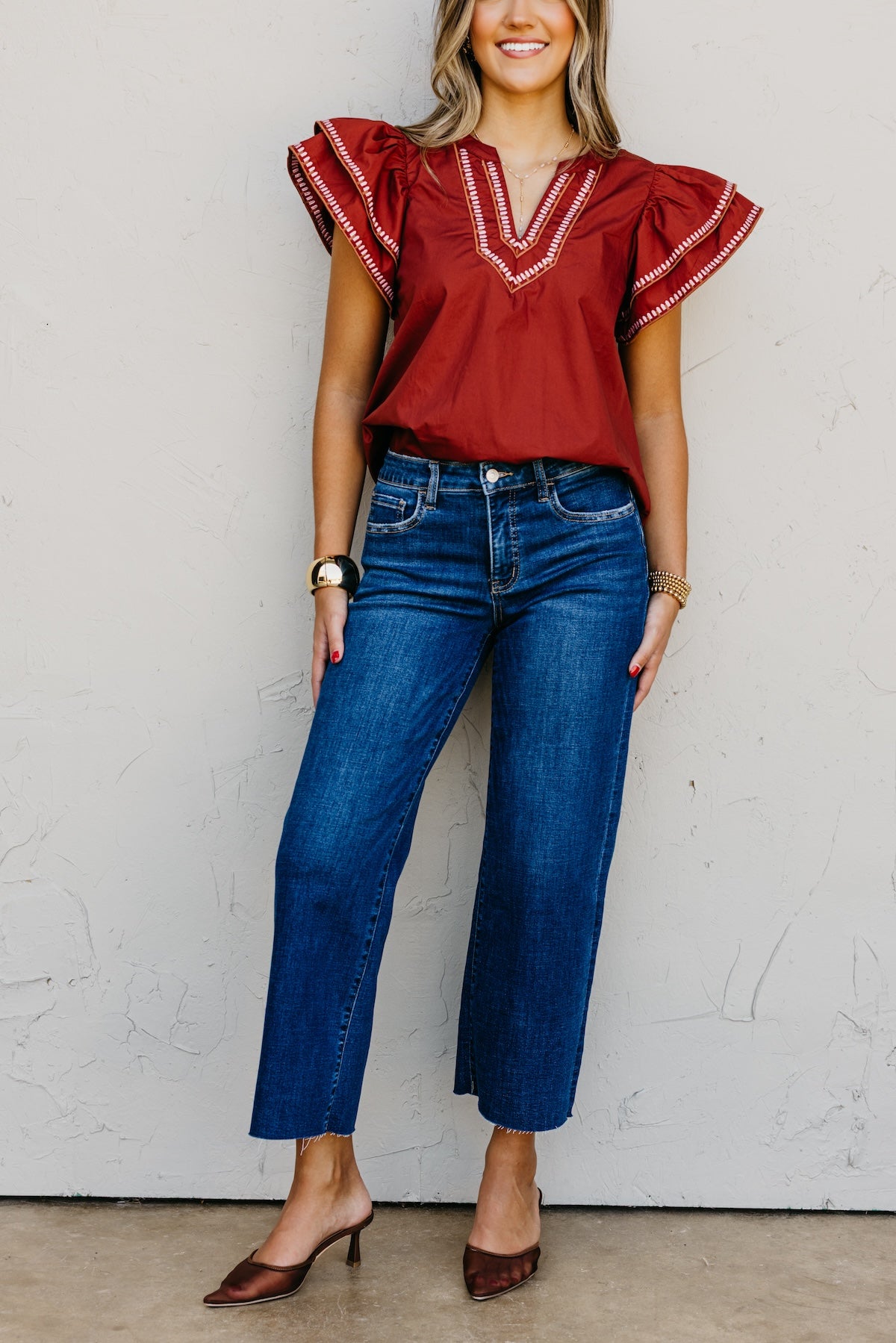 Lovervet Denim | The Kalyn Mid Rise Wide Leg Denim