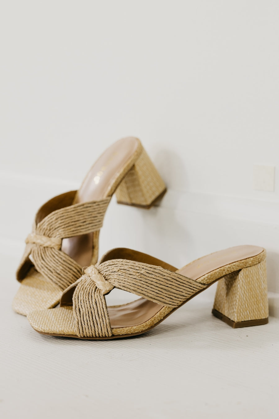 The Vera Woven Block Heel