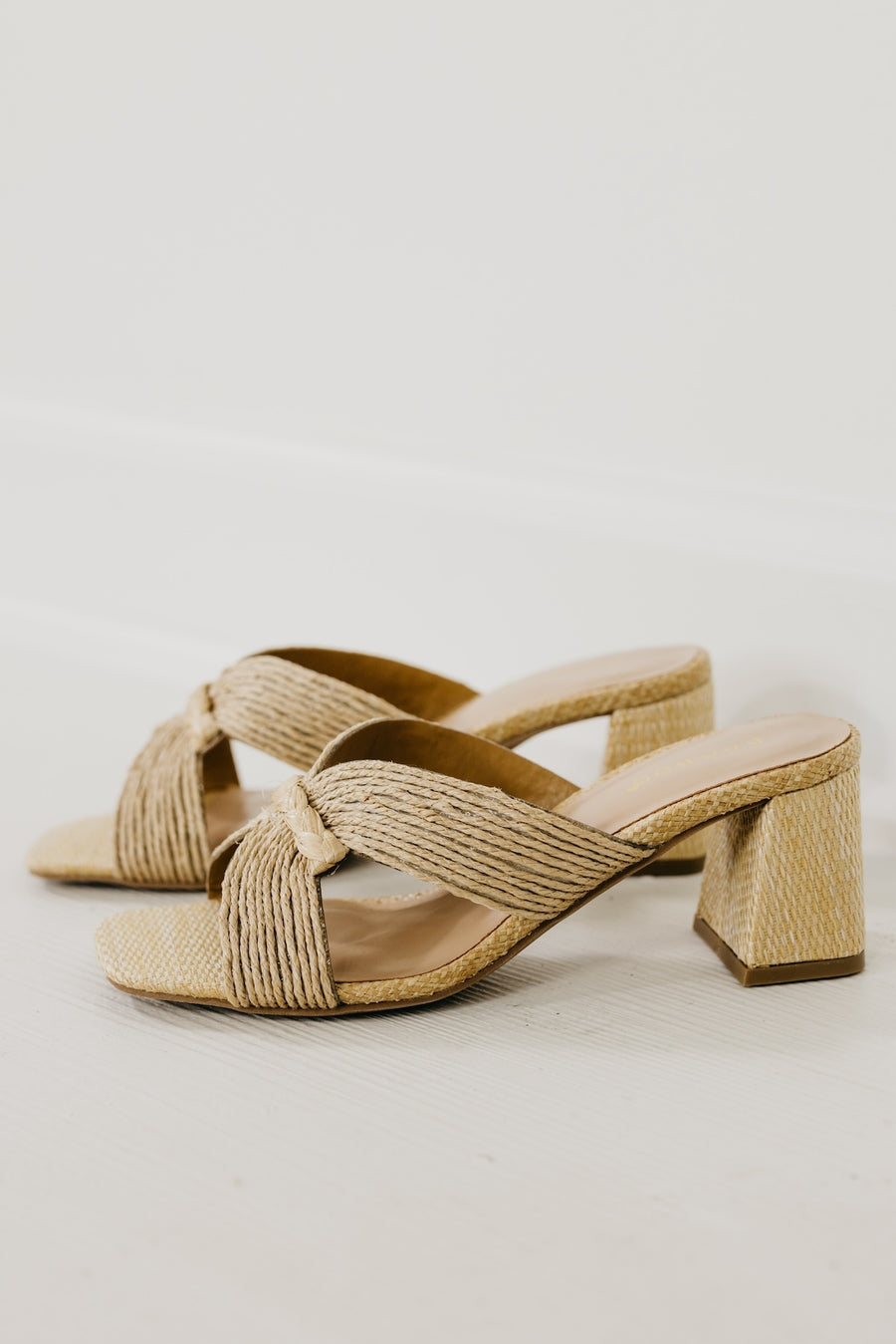 The Vera Woven Block Heel