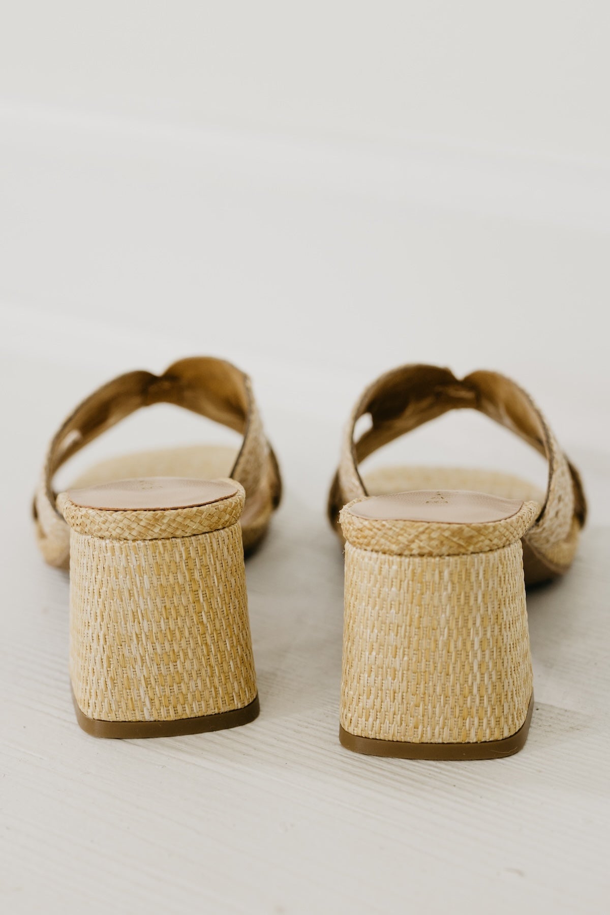 The Vera Woven Block Heel