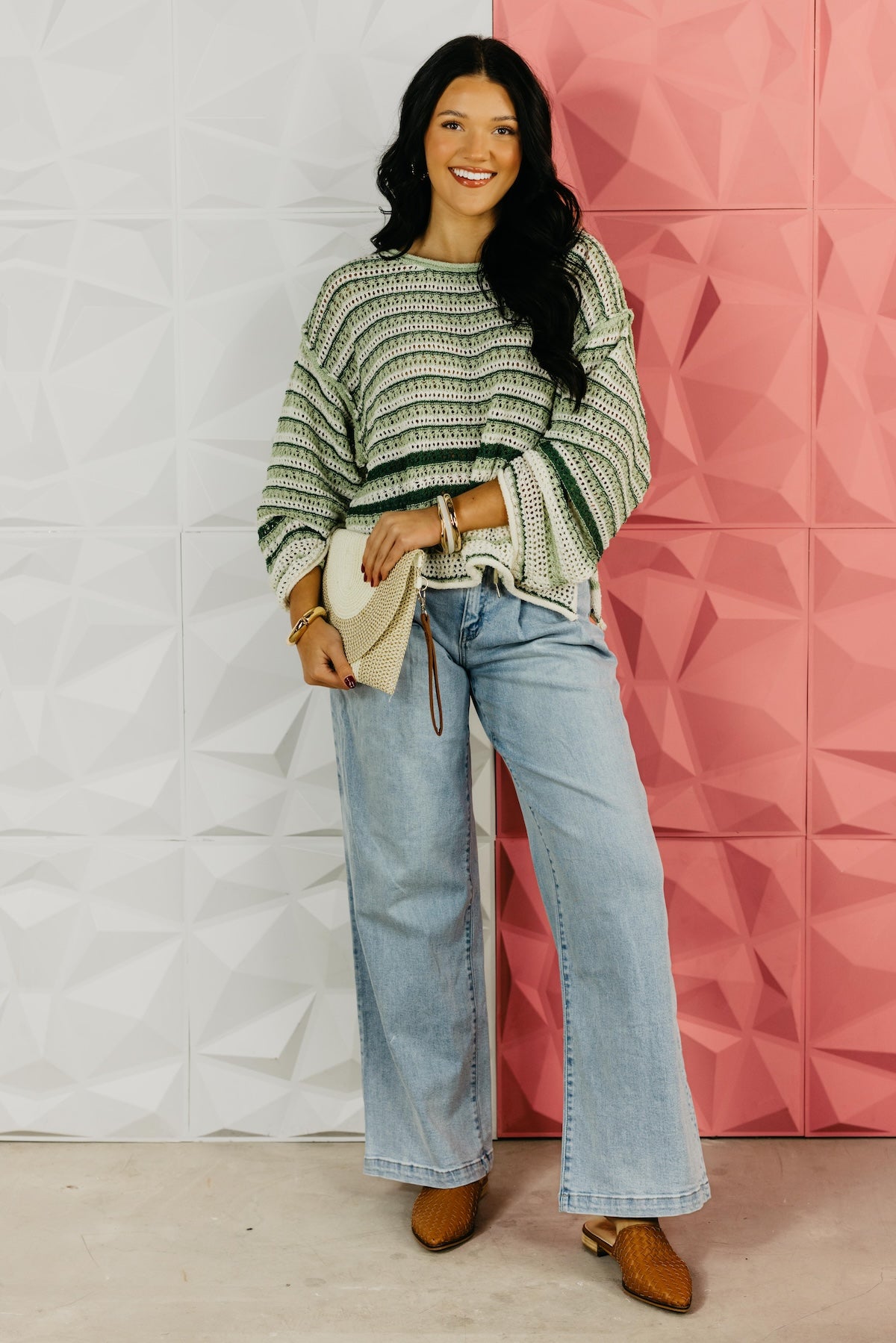 The Mateo Pointelle Sweater