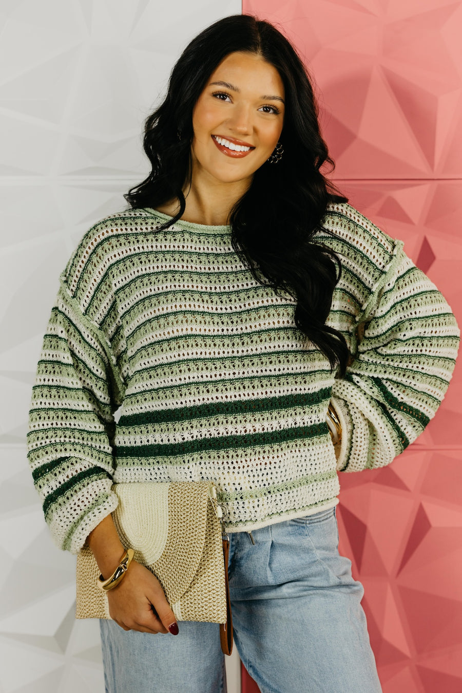 The Mateo Pointelle Sweater