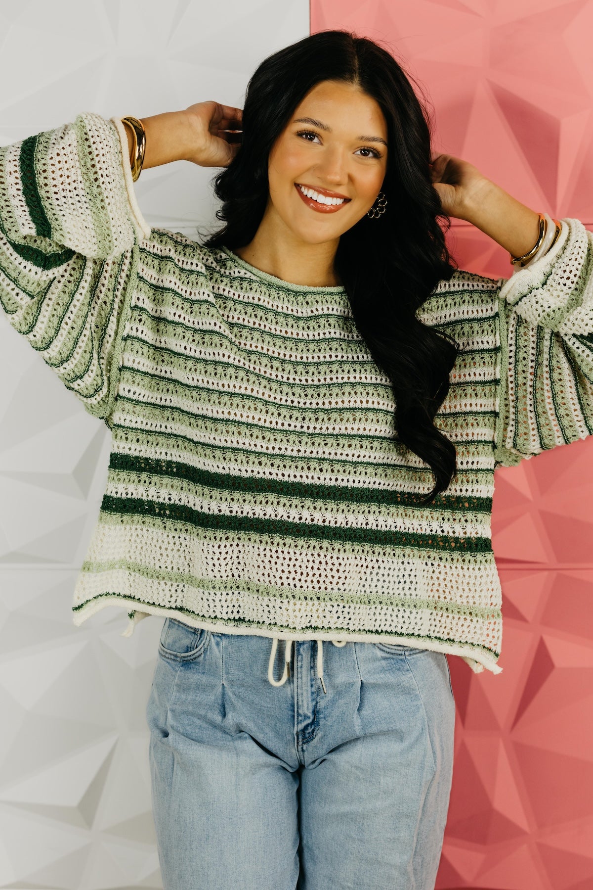 The Mateo Pointelle Sweater