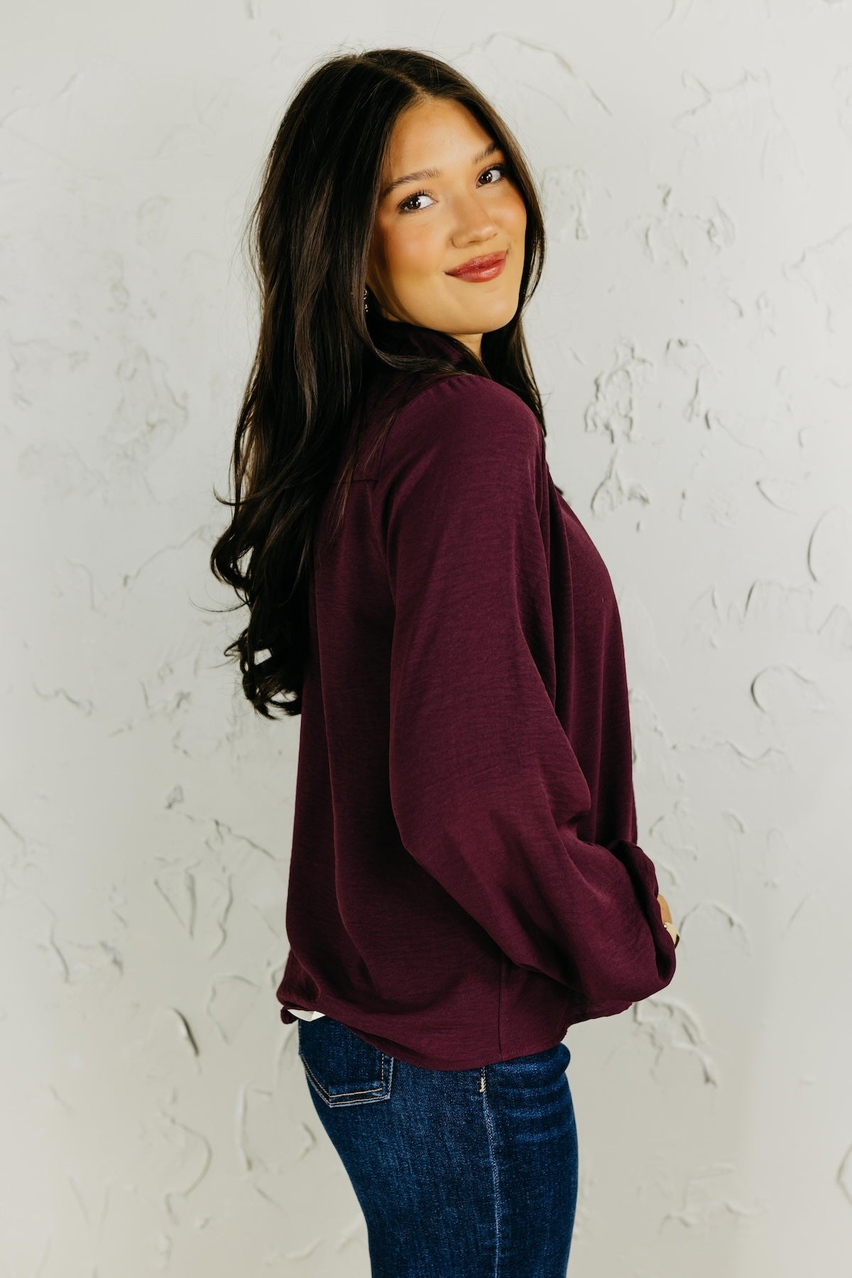 The Bart Ruffle Detail Blouse