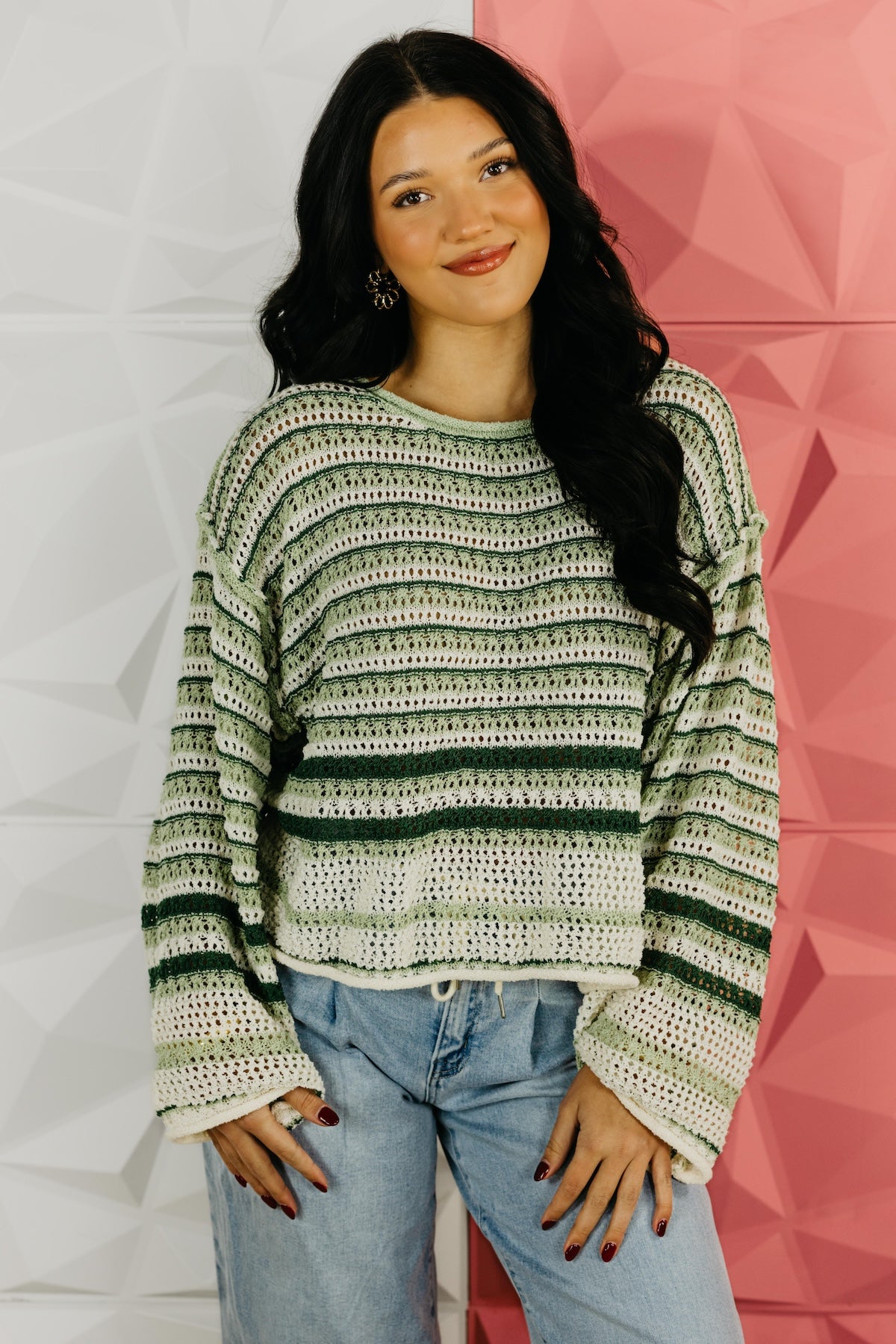 The Mateo Pointelle Sweater