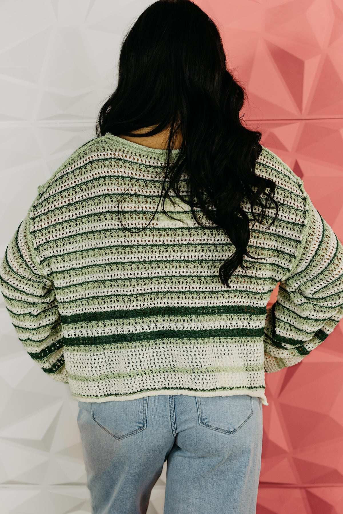 The Mateo Pointelle Sweater
