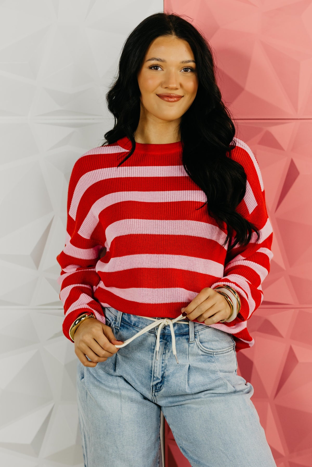 The Chrissie Striped Sweater