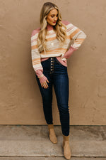 The Lakyn Striped Tinsel Sweater